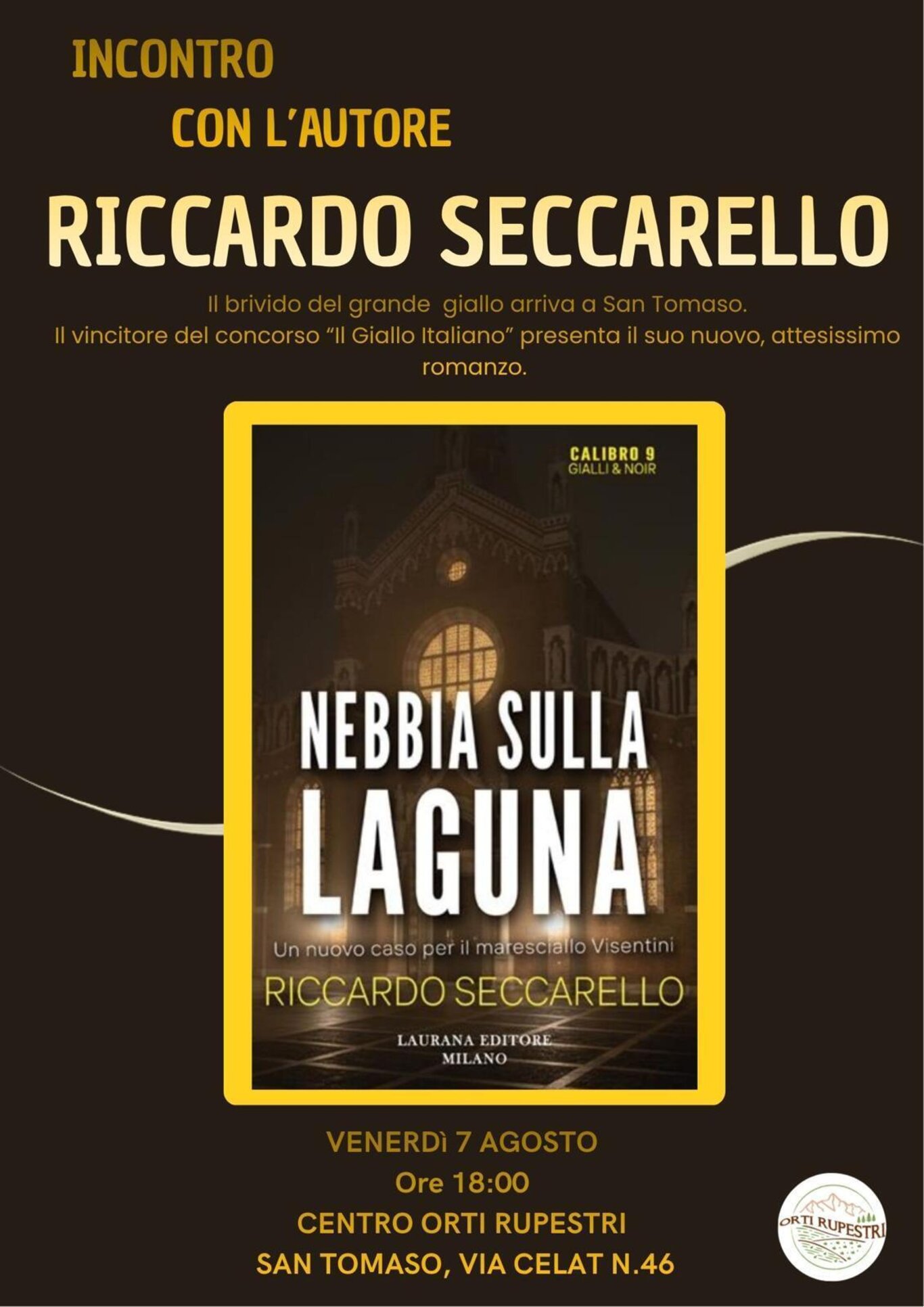 Incontro con l'autore Riccardo Seccarello