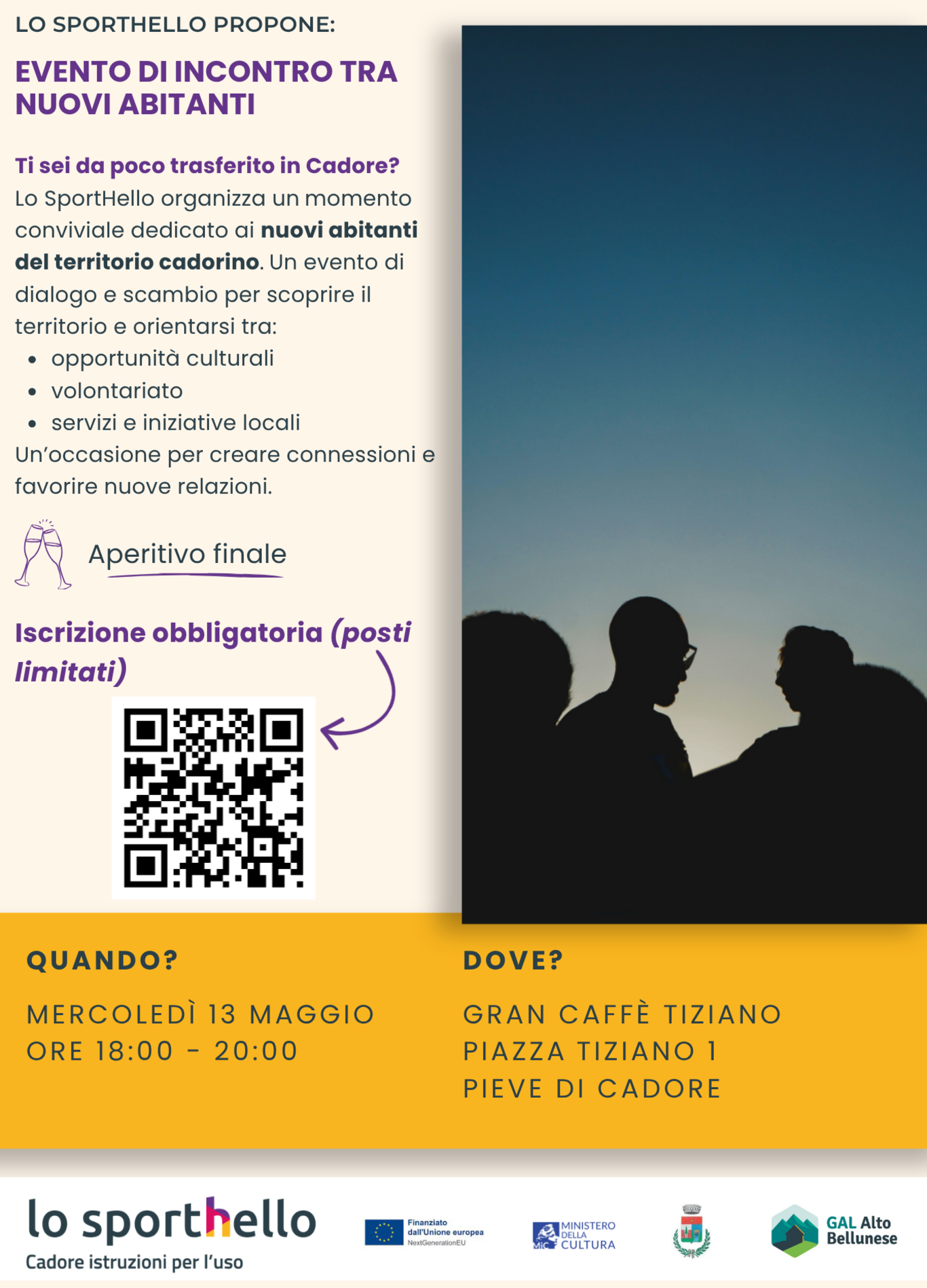Incontro tra nuovi abitanti