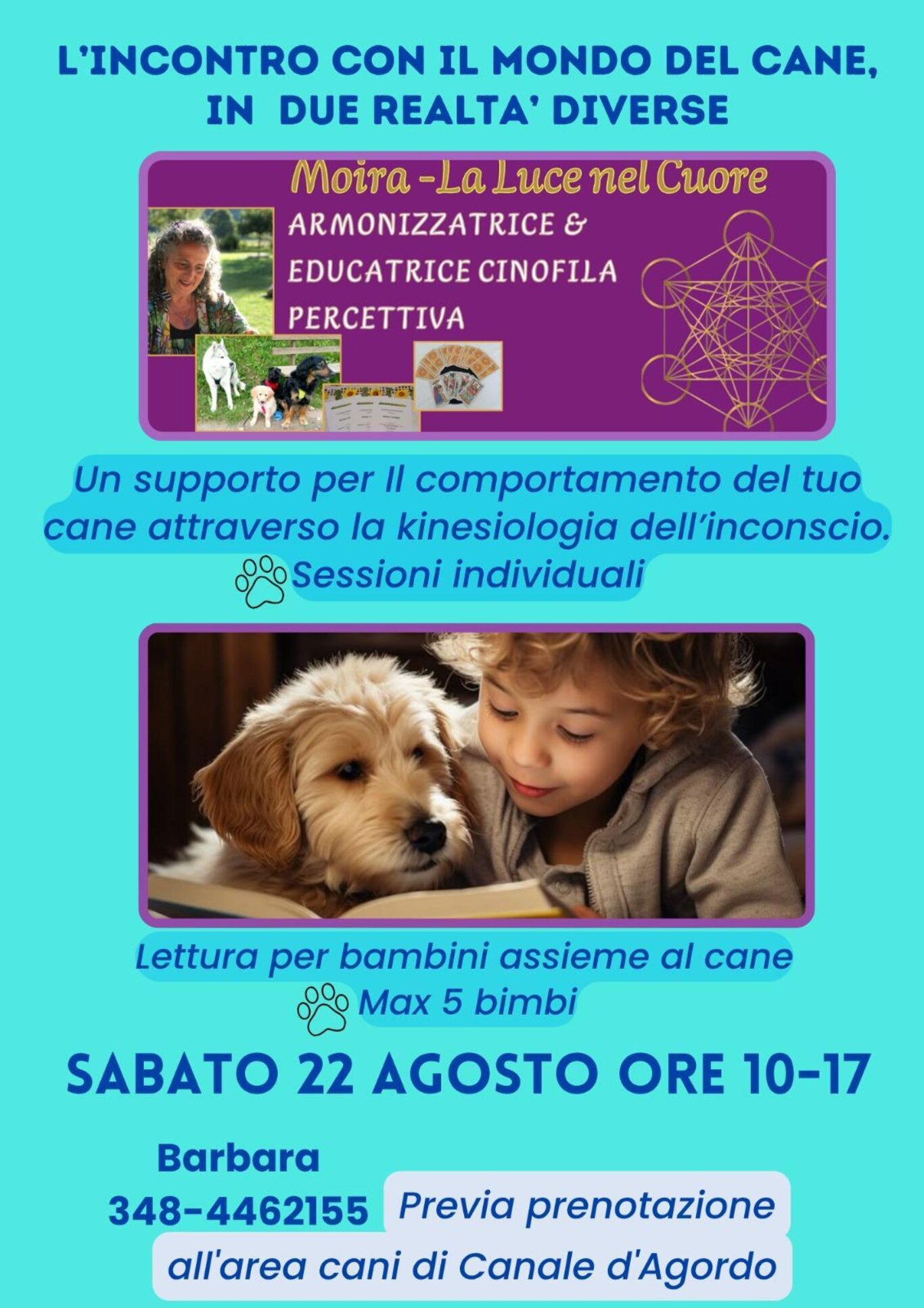 L'incontro con il mondo del cane, in due realtà diverse