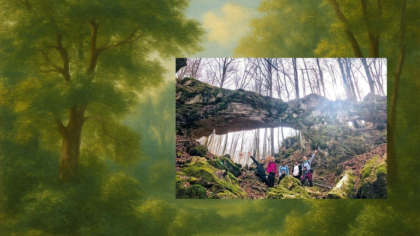 Escursionisti in Val D'arc