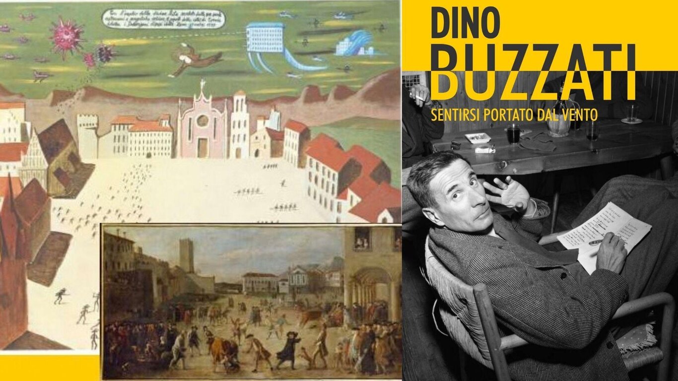 Dino Buzzati: feeling carried by the wind