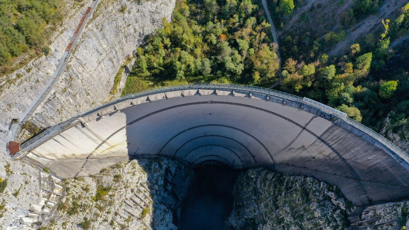 La storia idraulica del "Grande Vajont"