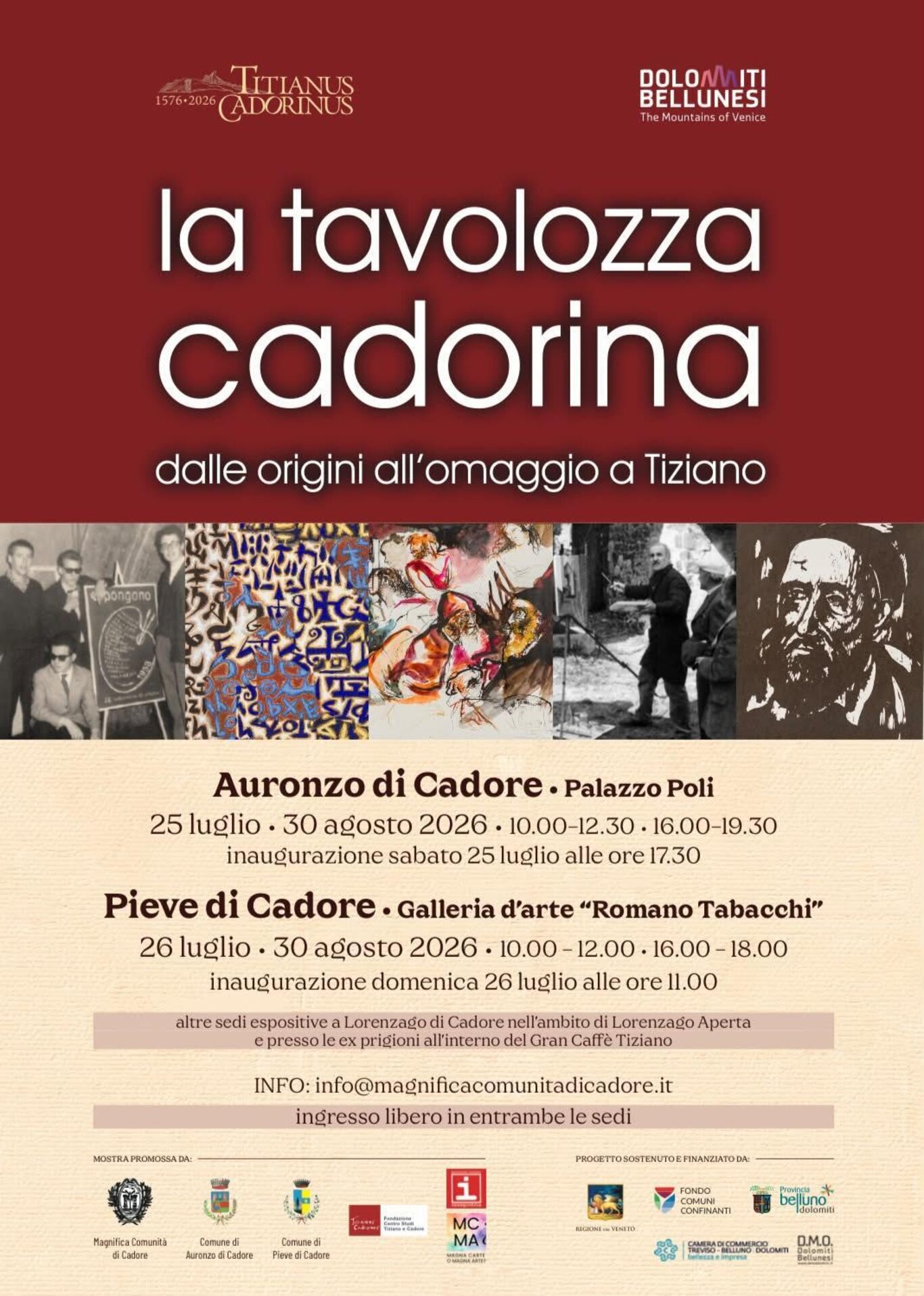 La tavolozza cadorina