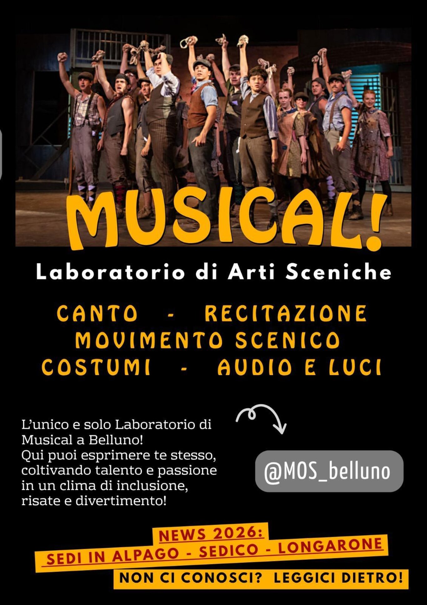 Laboratorio di Musical – Musical On Stage