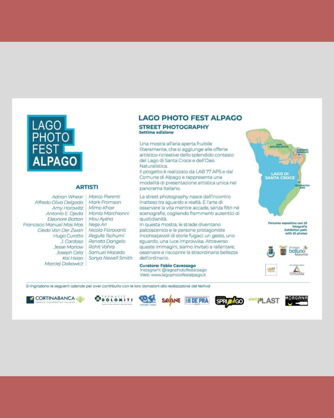 Lago Photo Fest Alpago 2026