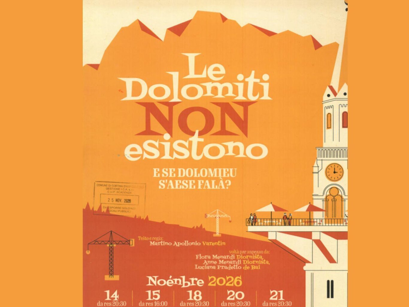 THE DOLOMITES DON'T EXIST.