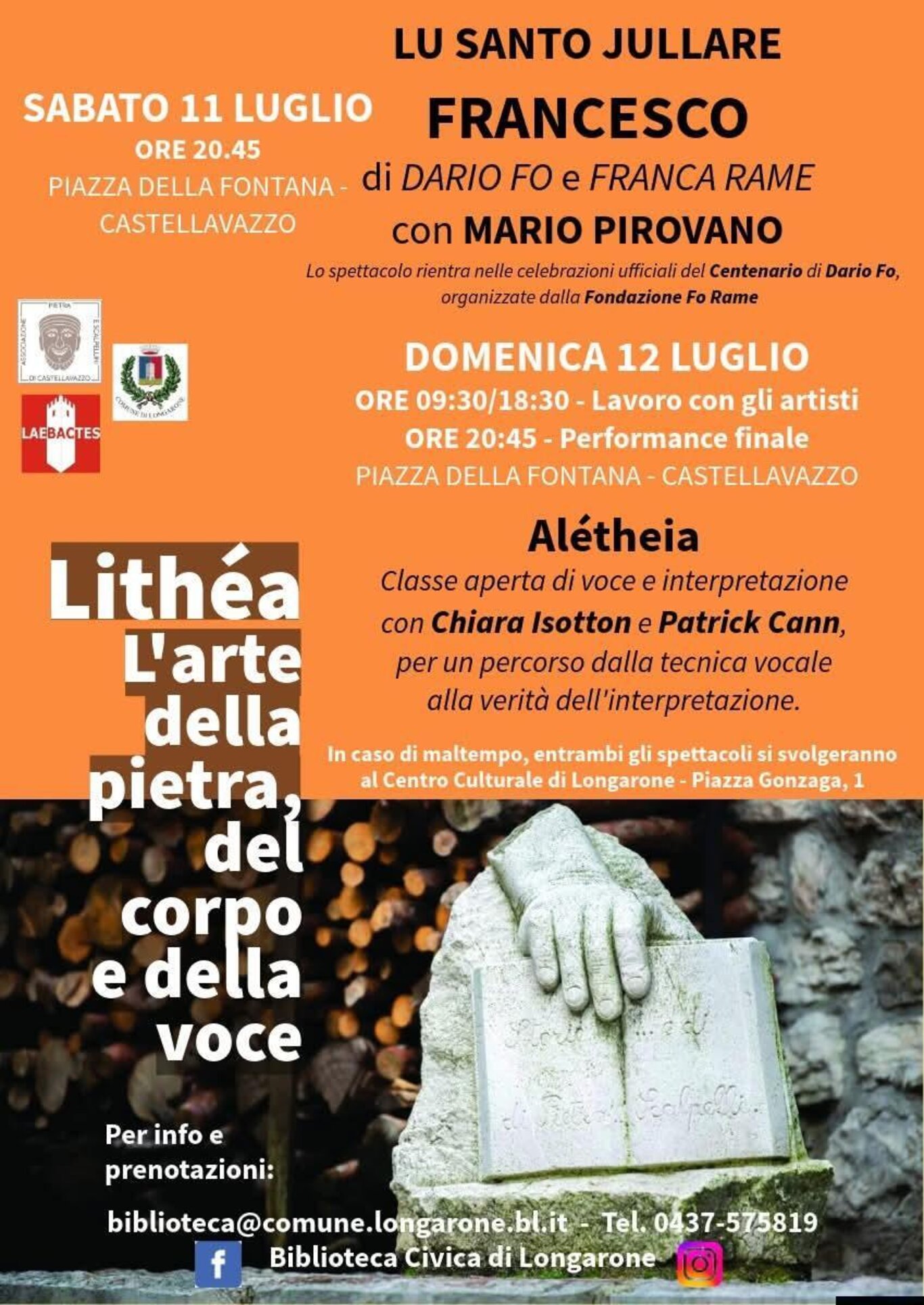 Lithéa - L'arte della pietra, del corpo e della voce