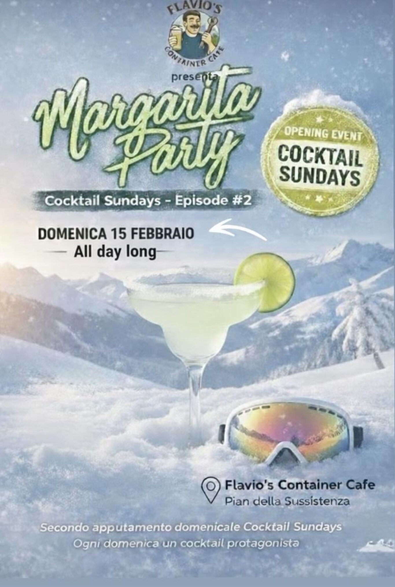 Margarita Party - 2° appuntamento Cocktail Sundays