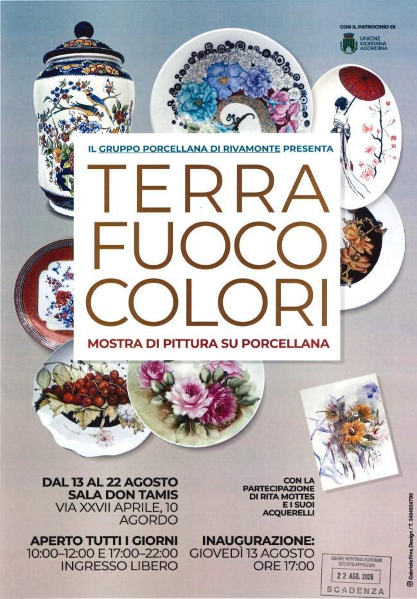 Mostra di pittura su porcellana