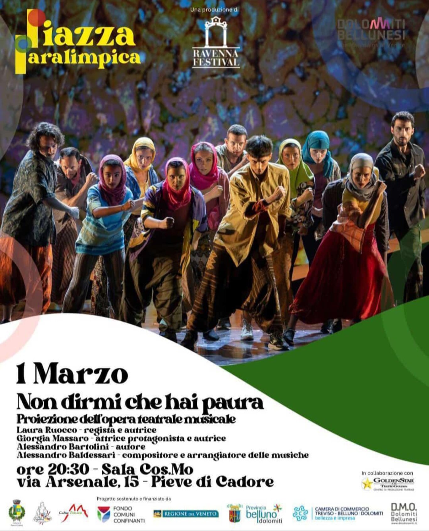 NON DIRMI CHE HAI PAURA - PIEVE DI CADORE