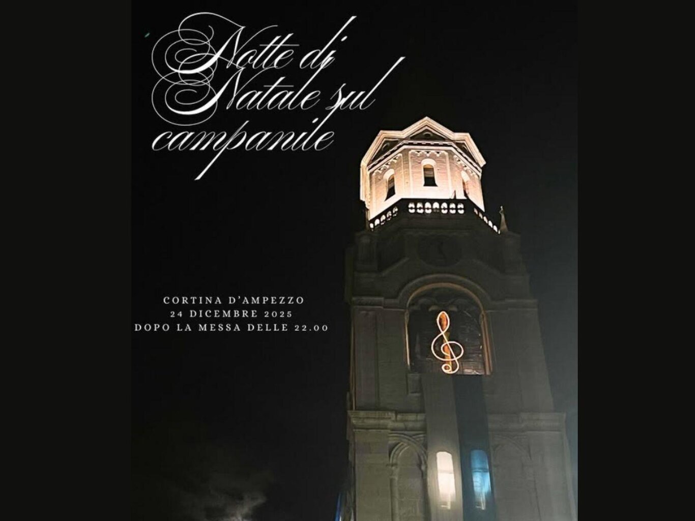 Notte di Natale sul campanile