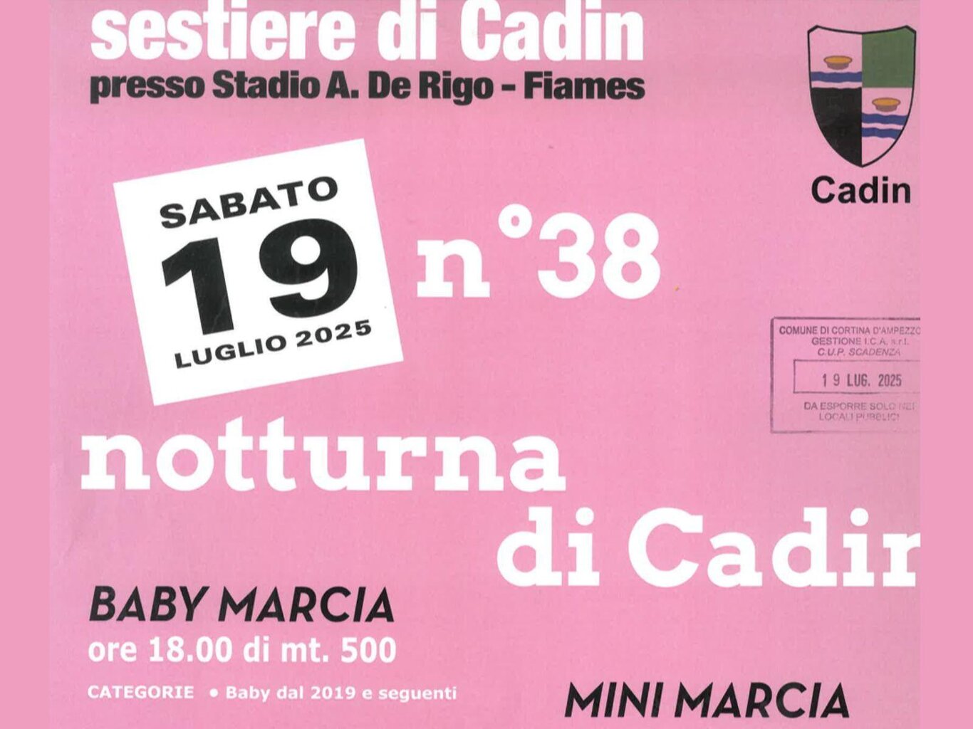 Notturna di Cadin Notturna di Cadin