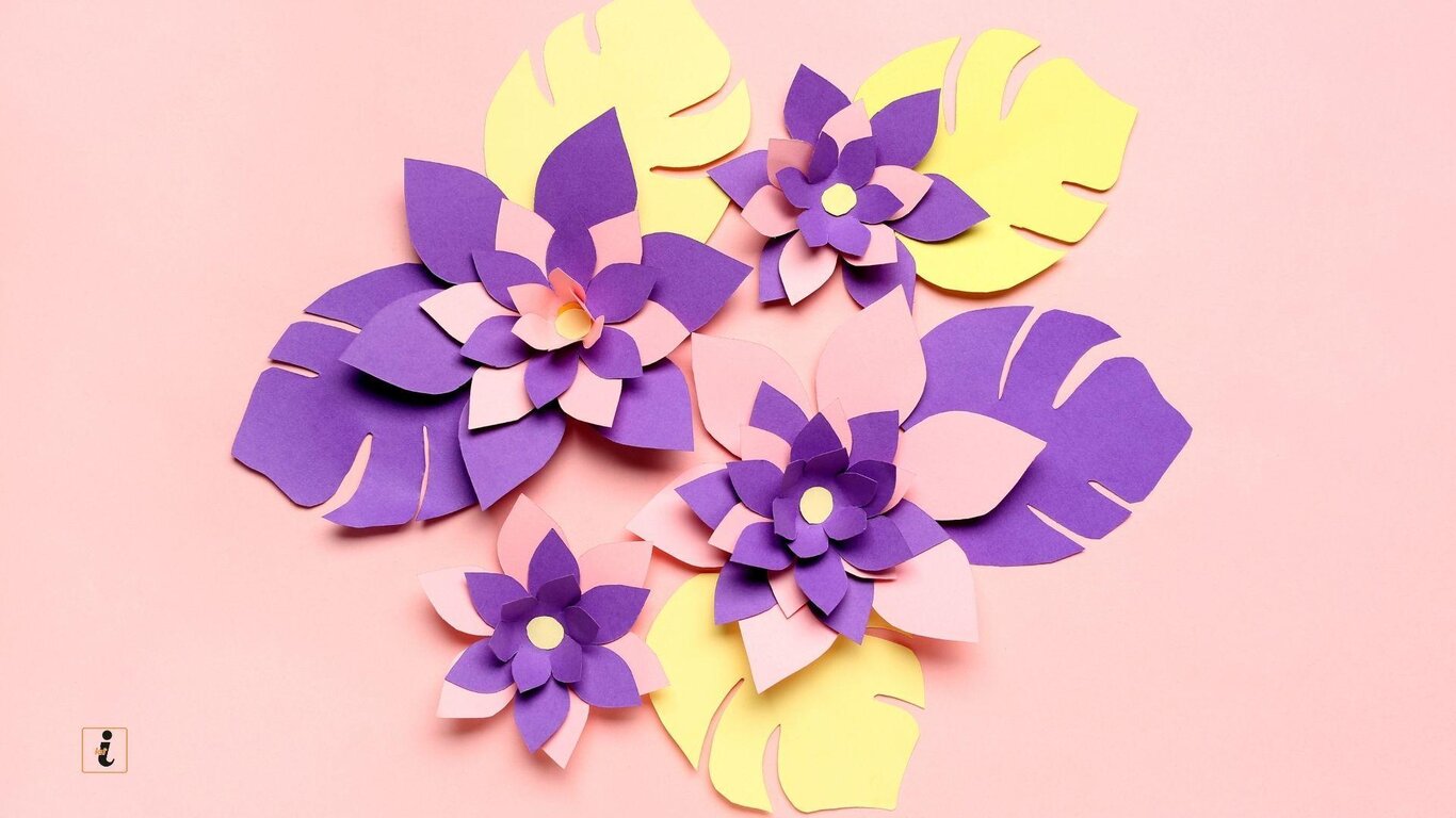 Origami in fiore