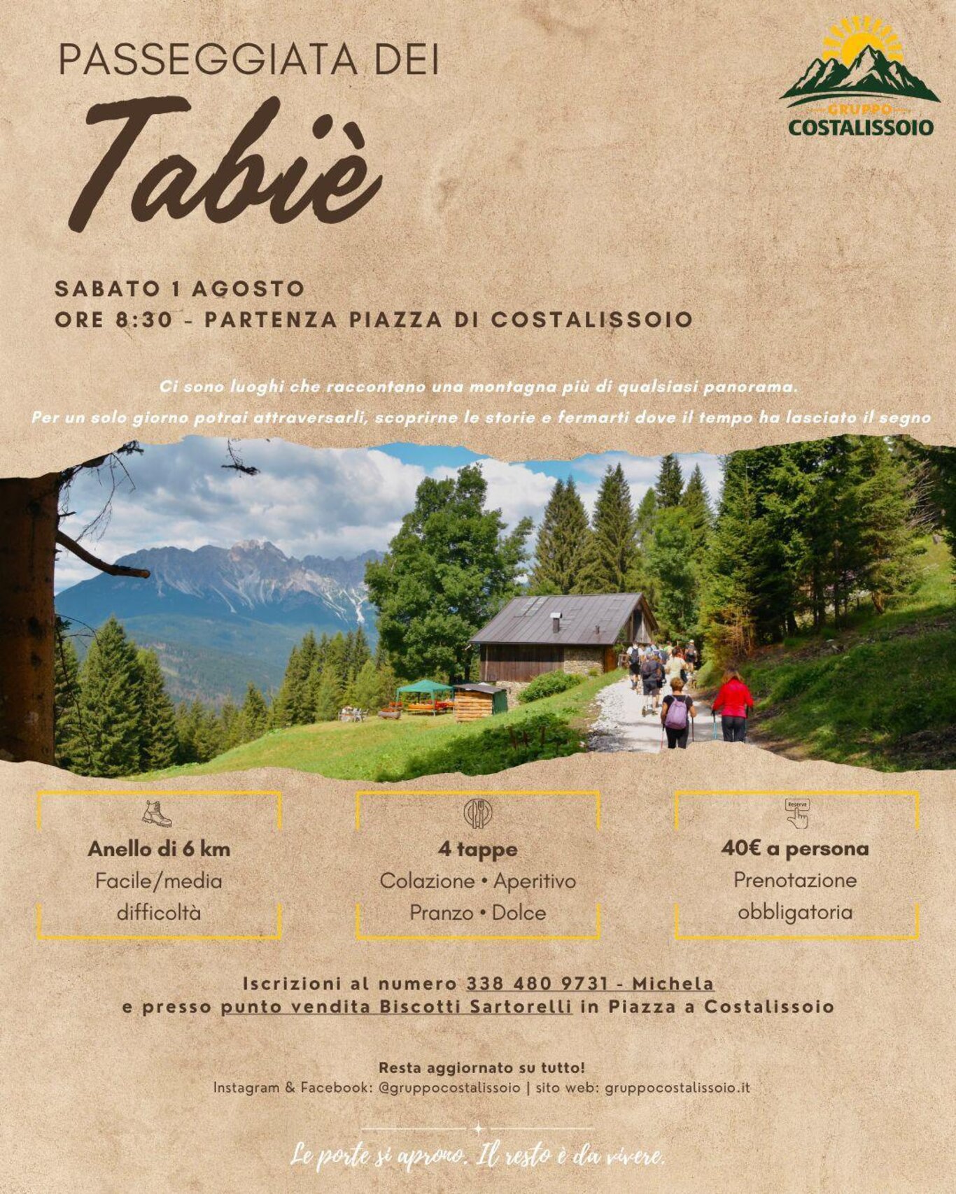 Passeggiata dei Tabié