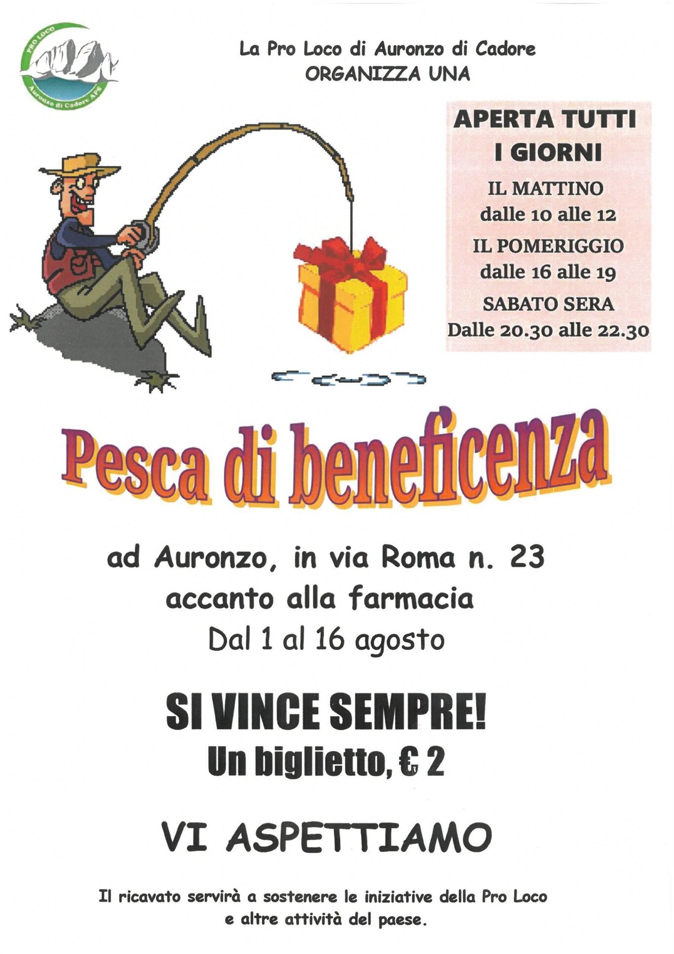 Pesca di beneficenza