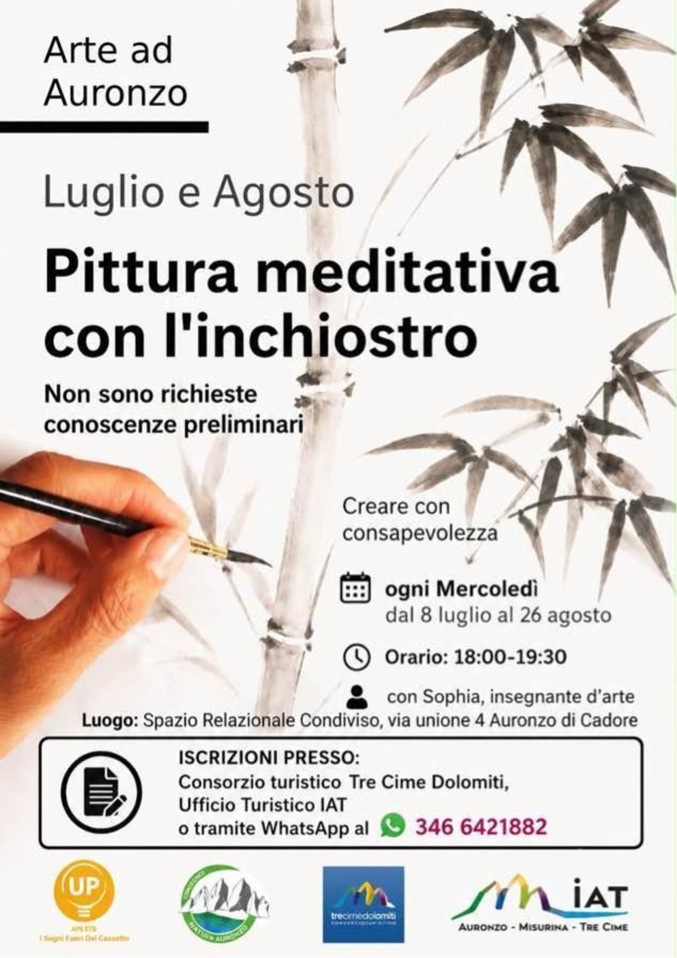 Pittura meditativa con l'inchiostro