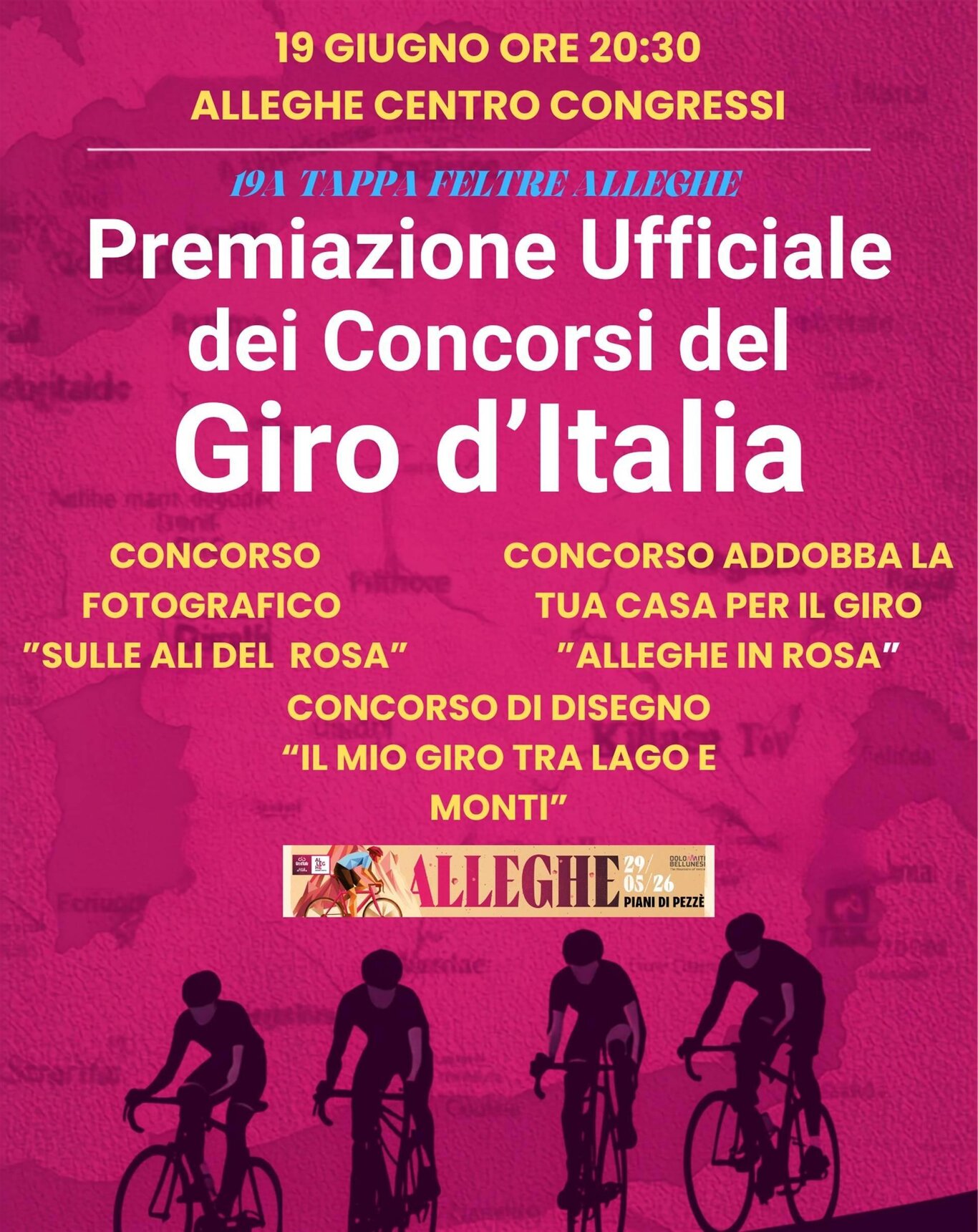 Premiazioni dei Concorsi per il Giro d'Italia 2026