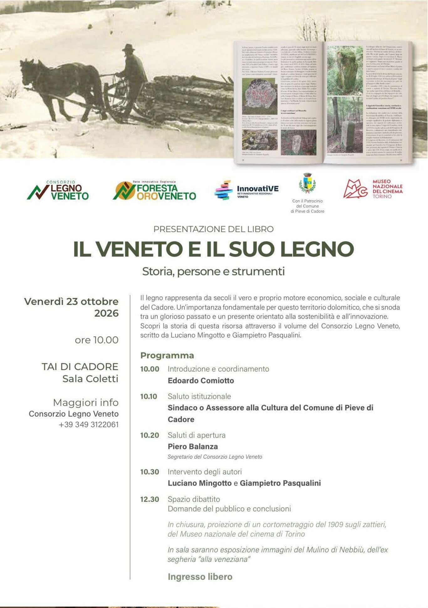 Presentazione del libro "Il Veneto e il suo legno"