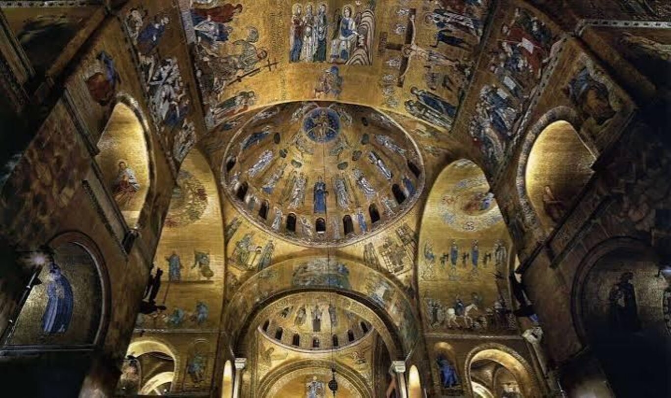 Präsentation der Basilika von San Marco