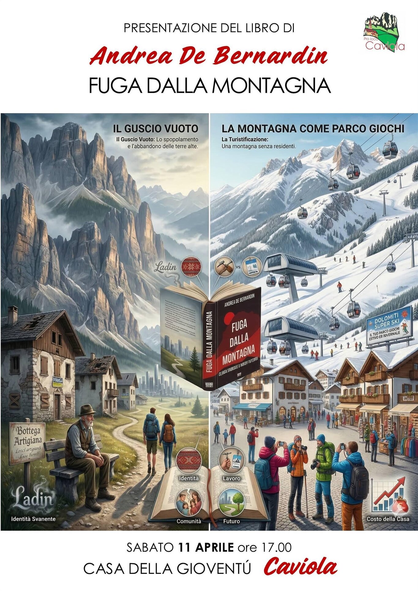 Presentazione libro Fuga dalla montagna