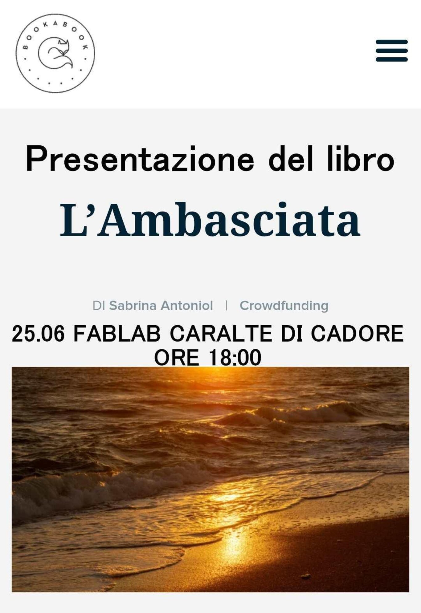 Presentazione libro"L'ambasciata"