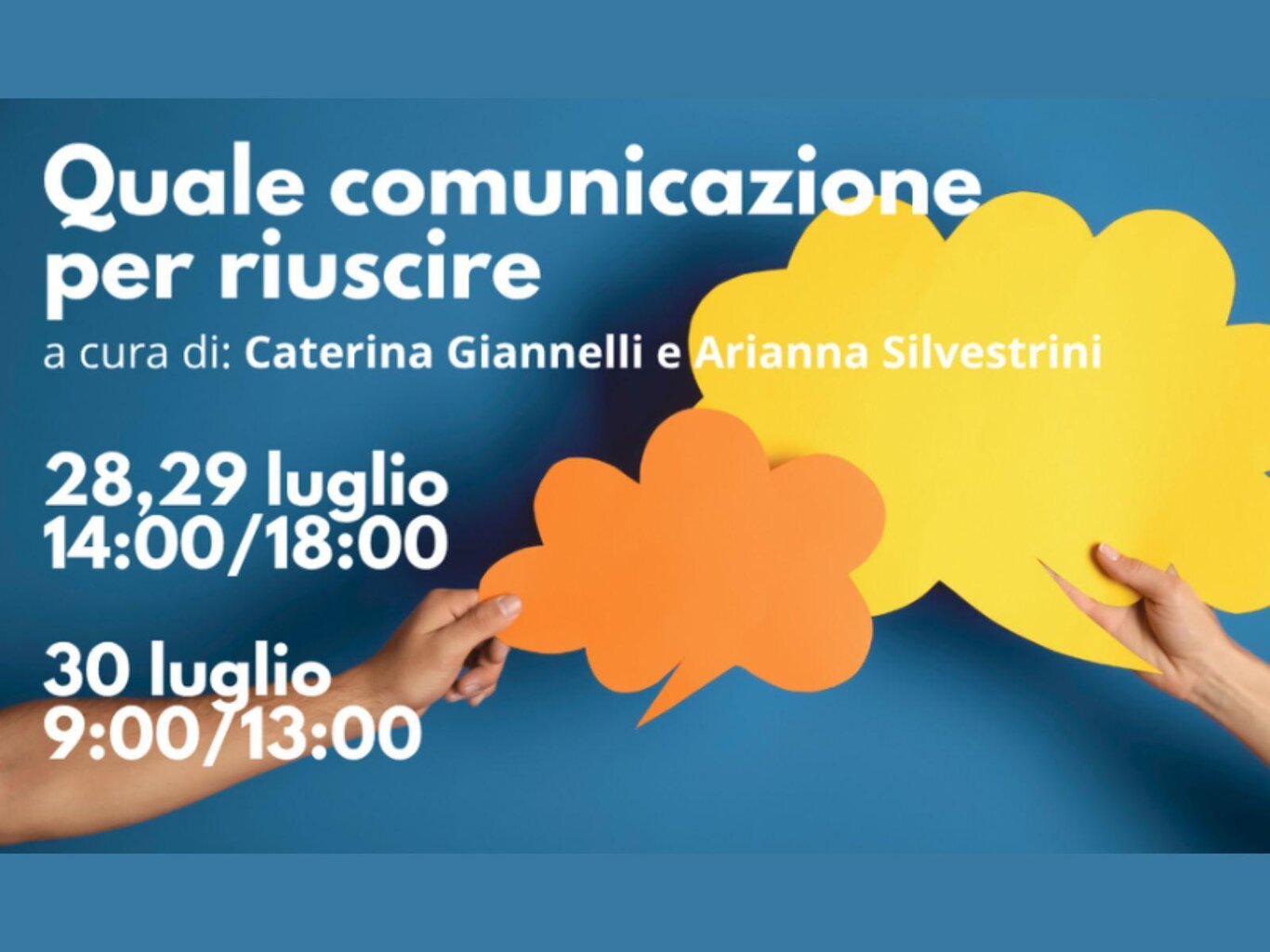 Quale comunicazione per riuscire