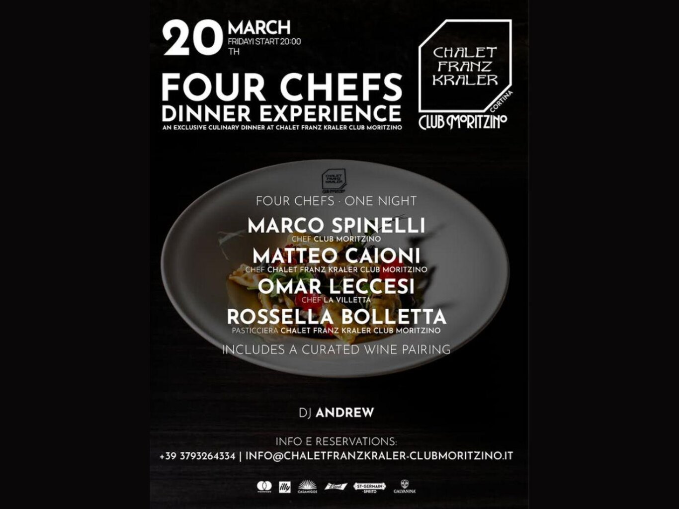 Four Chefs, One Night of Excellence