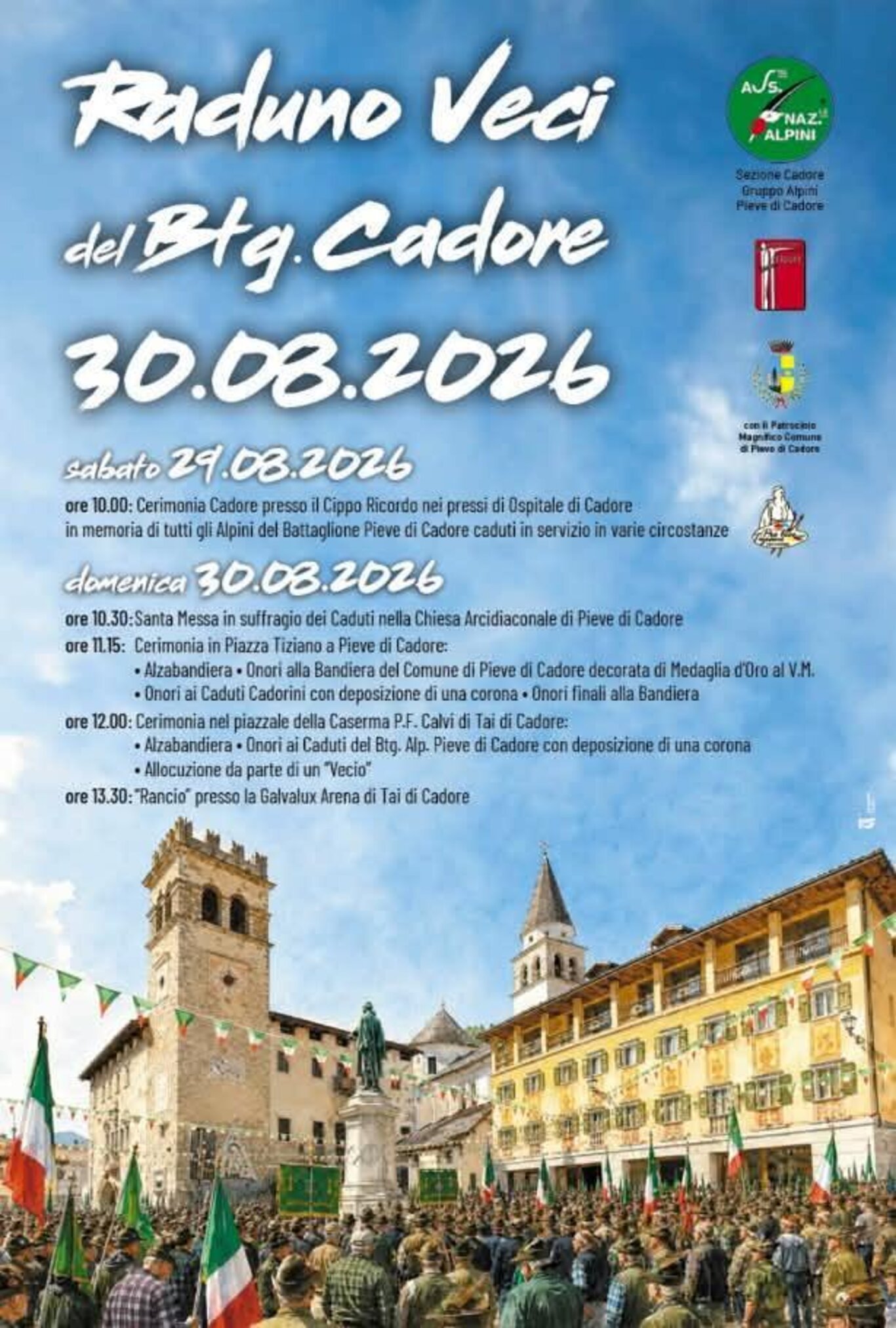 Raduno "Veci del Battaglion Cadore"