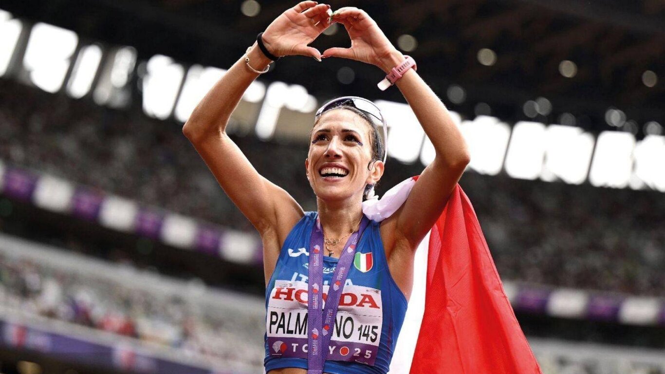 L'atleta Antonella Palmisano