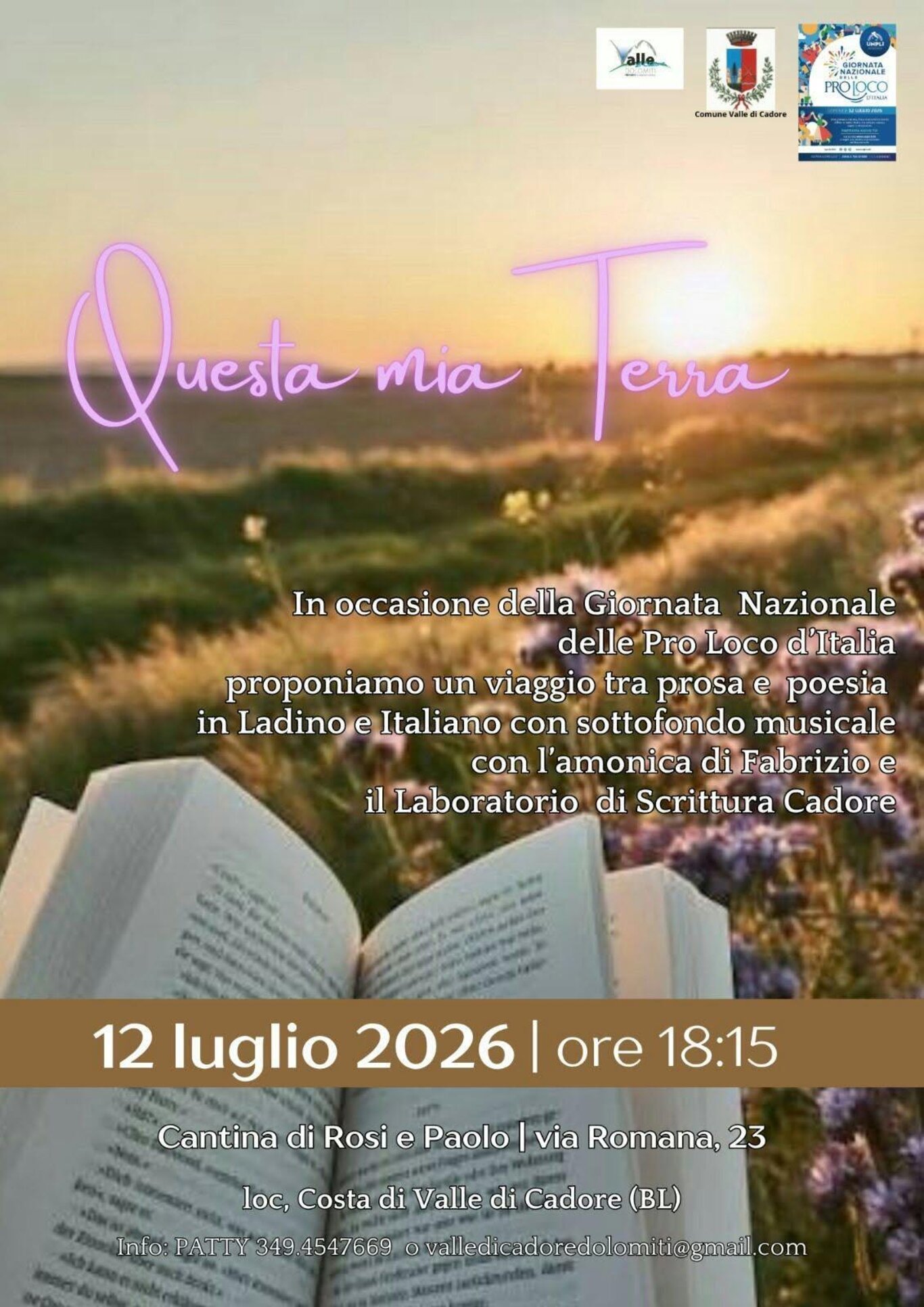 Recital "Questa mia terra"