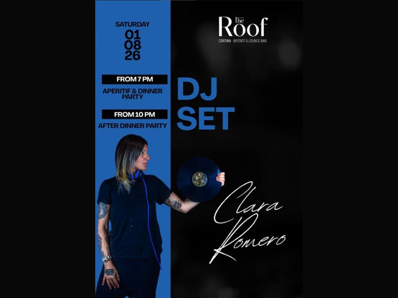 ROOF VIBES - The night above Cortina