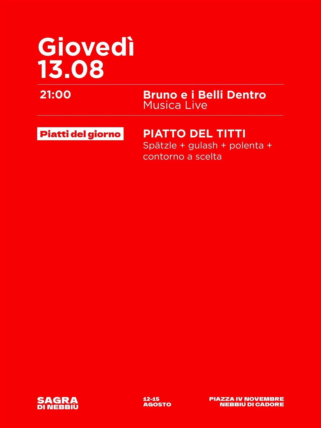 Sagra di Nebbiù