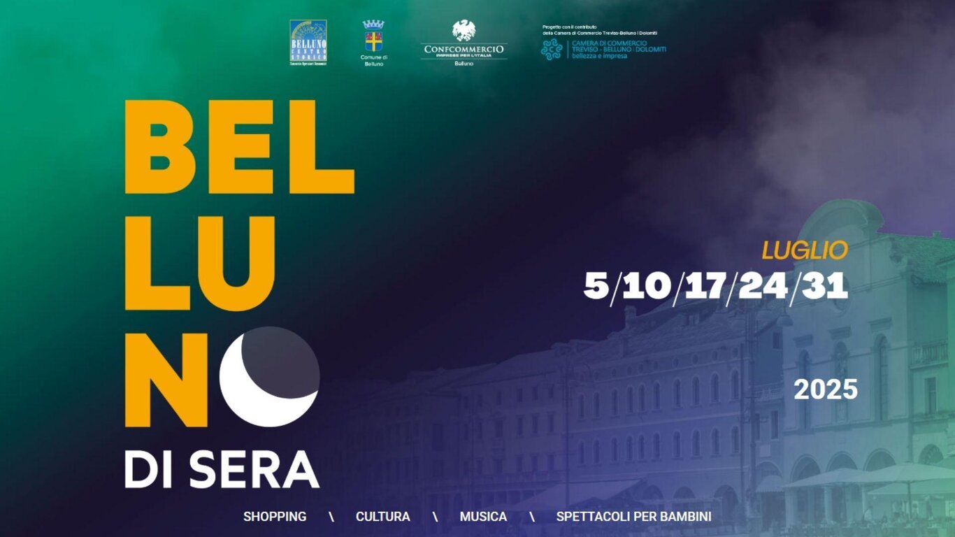 Belluno di sera 2025