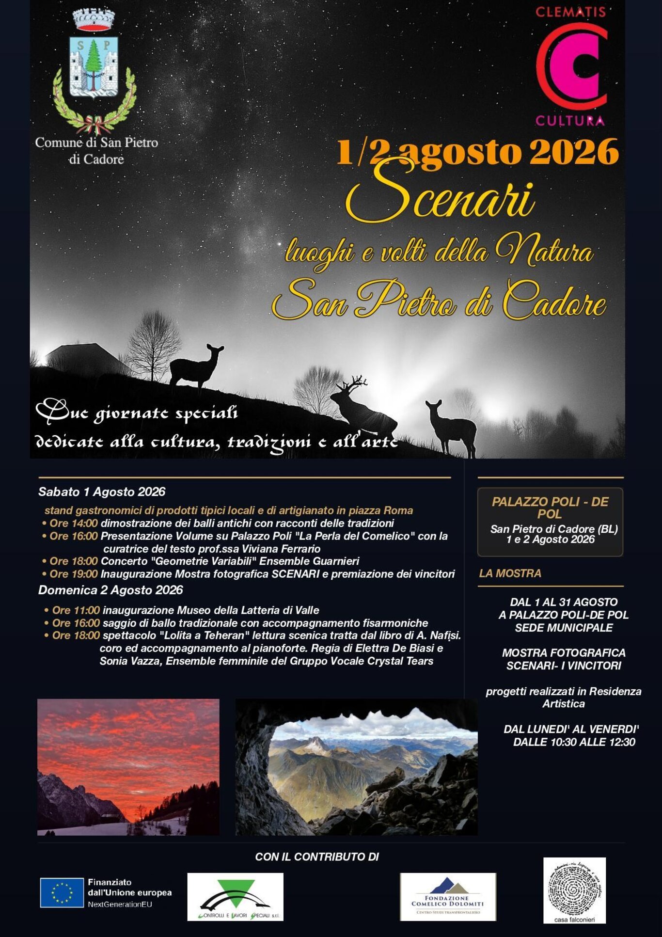 Scenari lugohi e volti della natura
