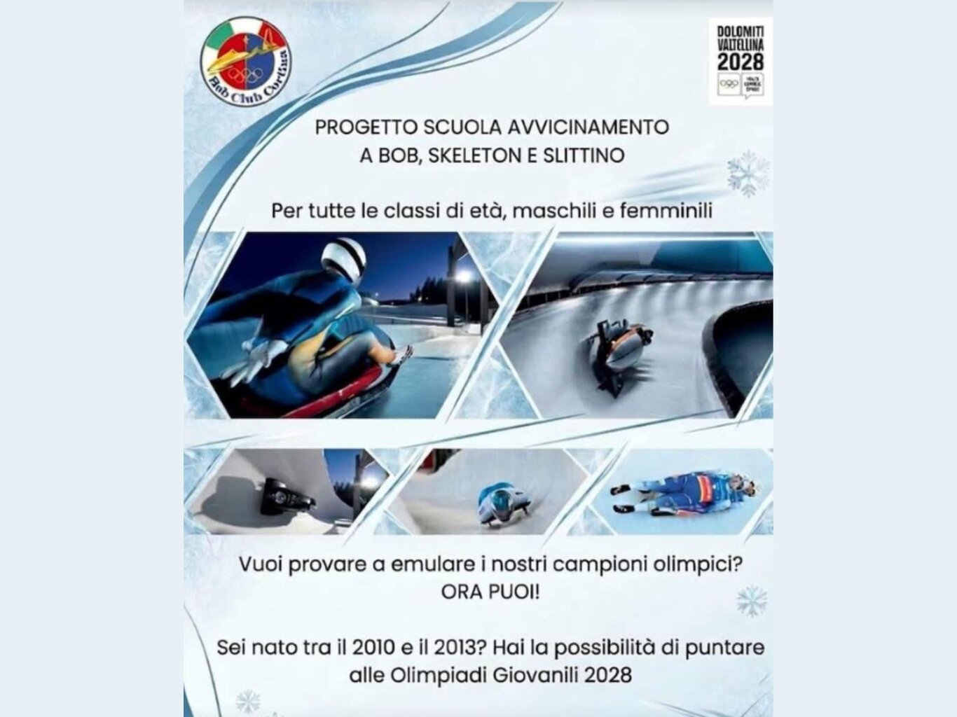 Slide into the Future: Youth Program by Bob Club Cortina