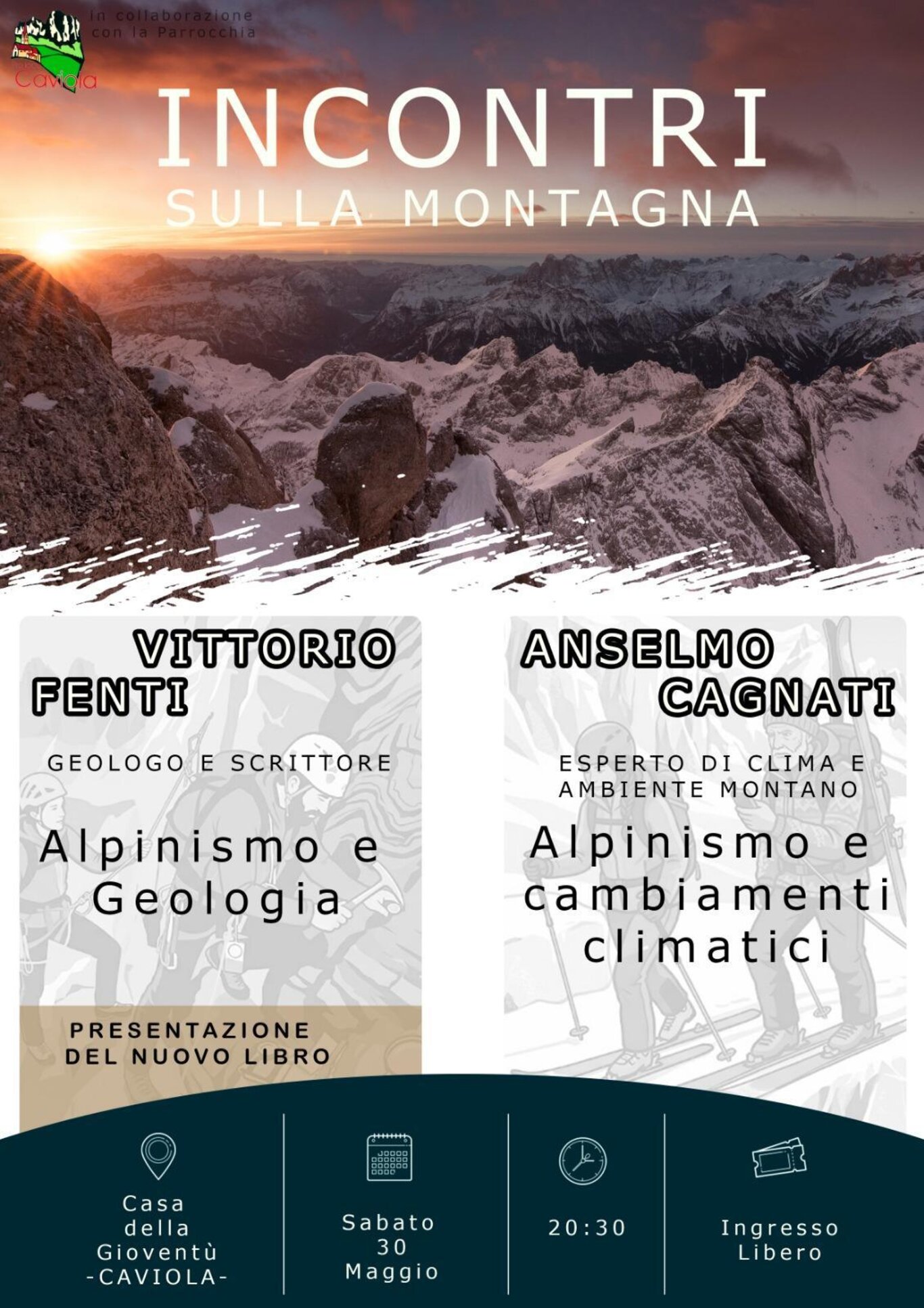 Serata "incontri sulla montagna"