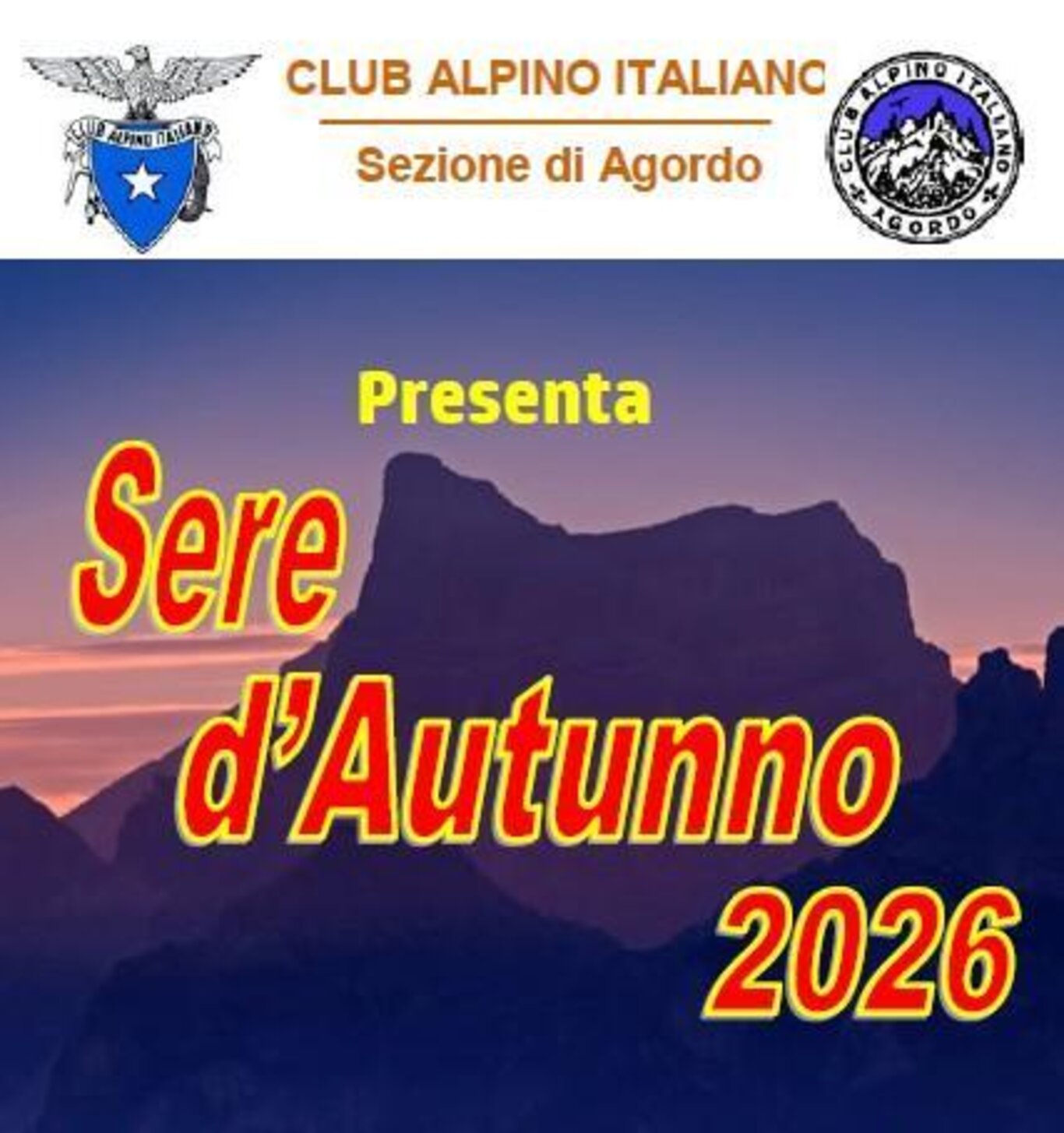 Sere d'Autunno - CAI Agordo