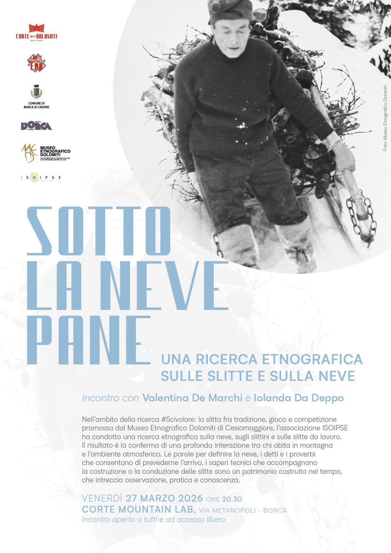 Sotto la neve pane