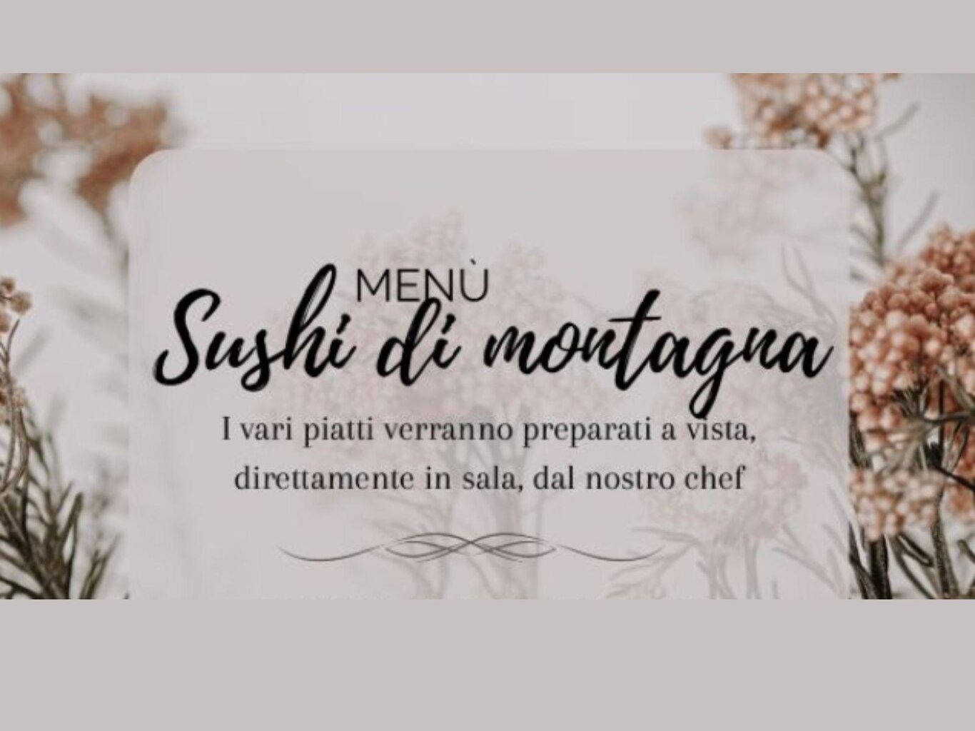 Sushi di Montagna