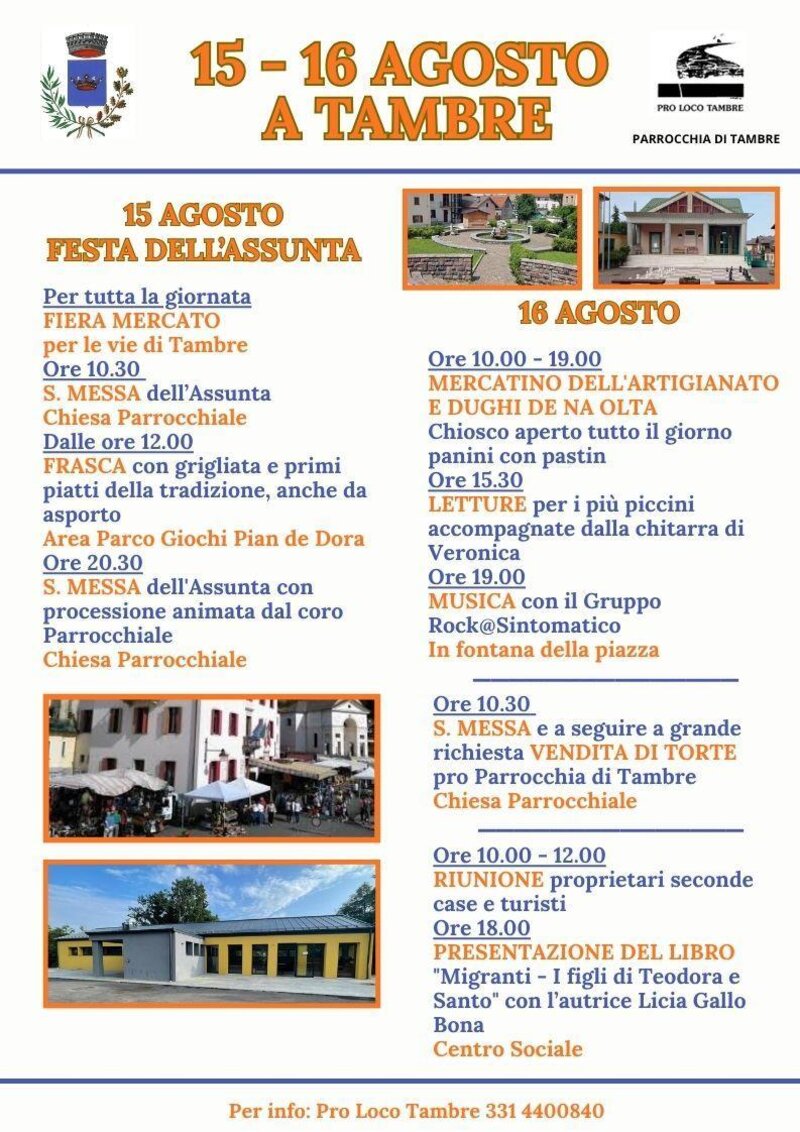 Tambre millemani - mercatino, idee e saperi a 1000 metri