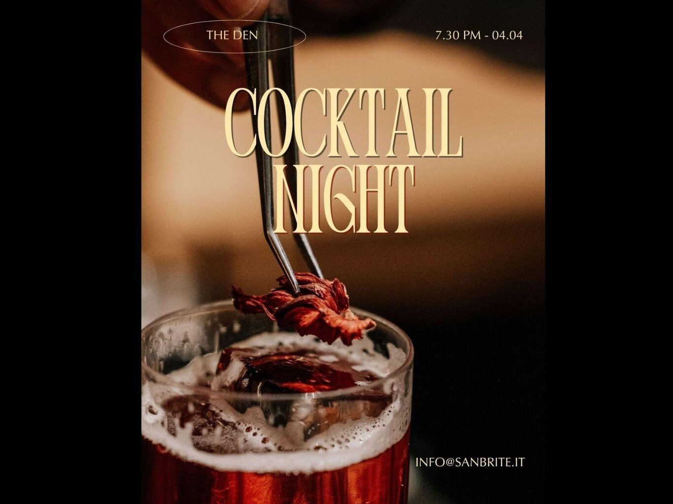 The Art of Mixology – Cocktail Experience al SanBrite