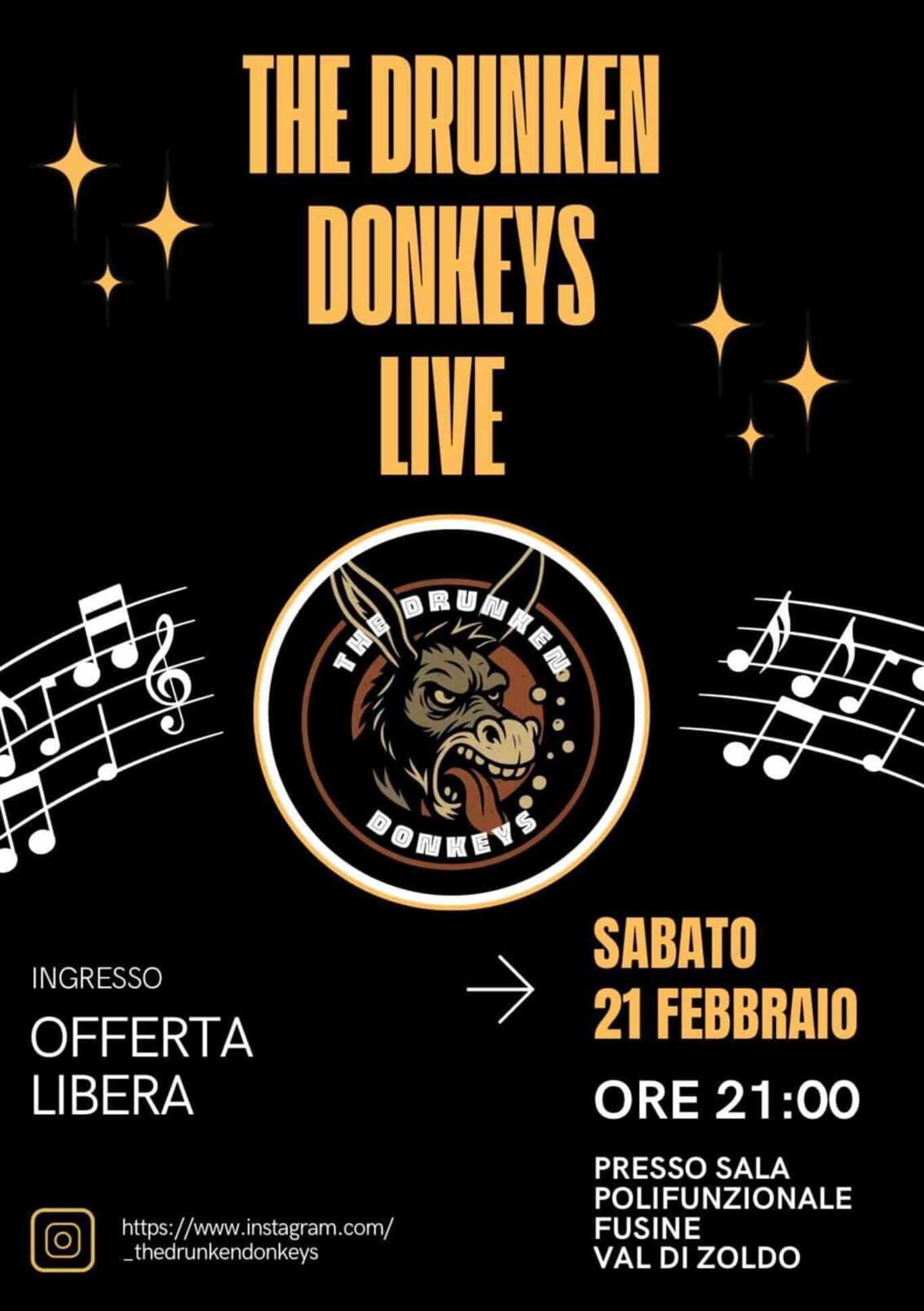 The Drunken Donkeys live