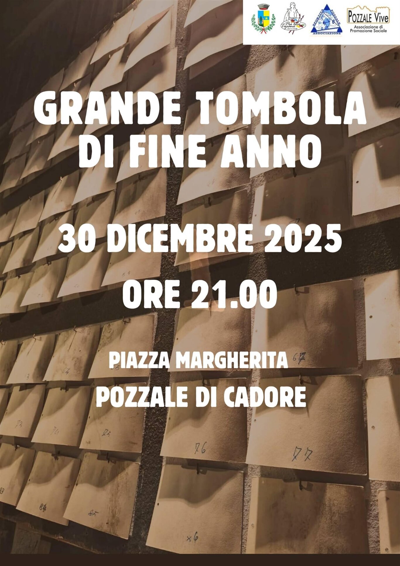 TOMBOLA DI FINE ANNO