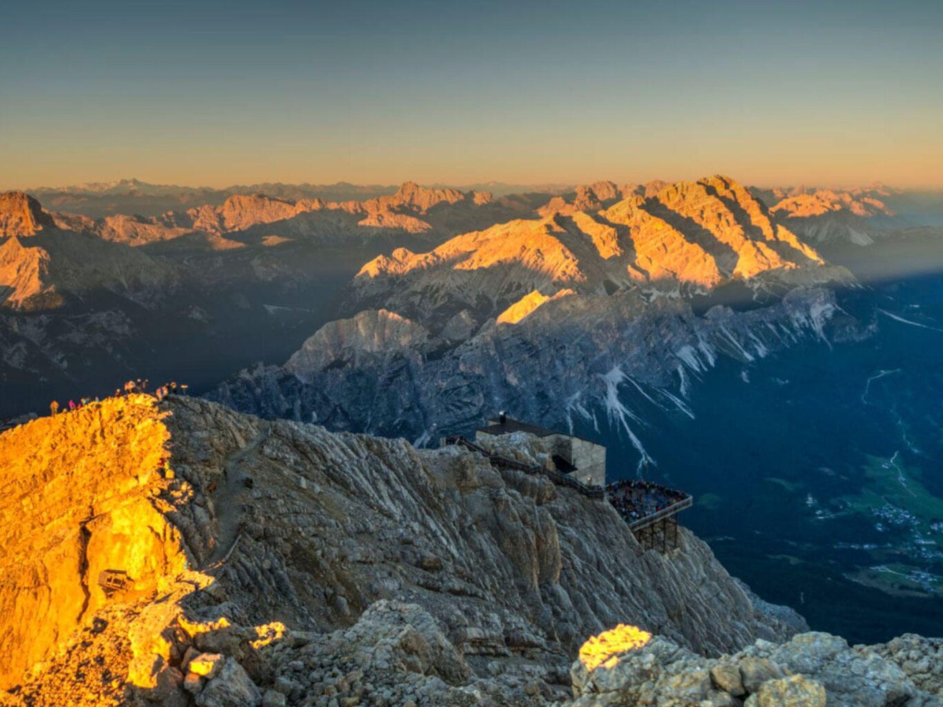 Tramonto ad alta quota