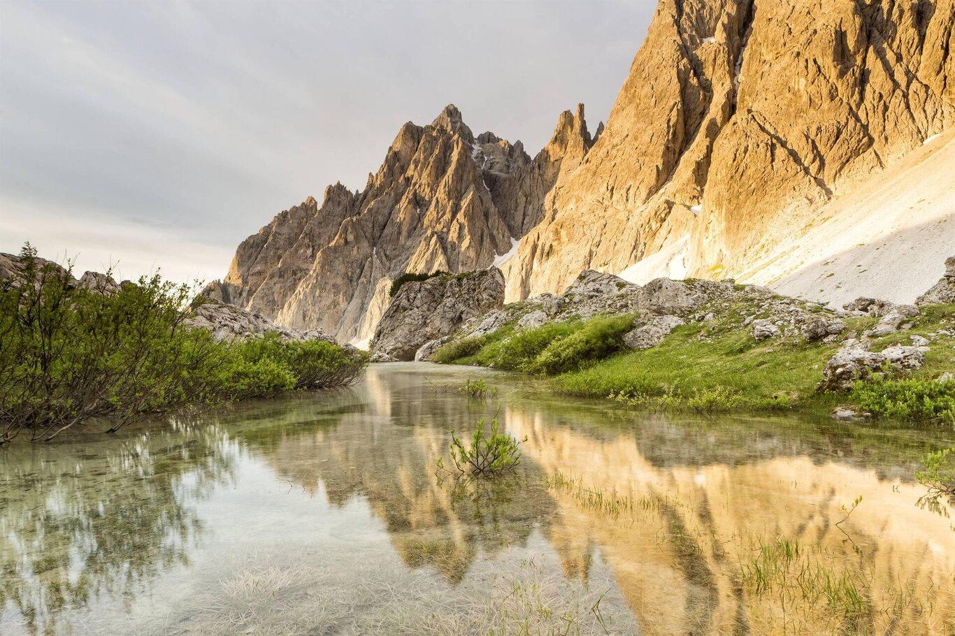 Trekking gratuito ai Laghetti del Popera
