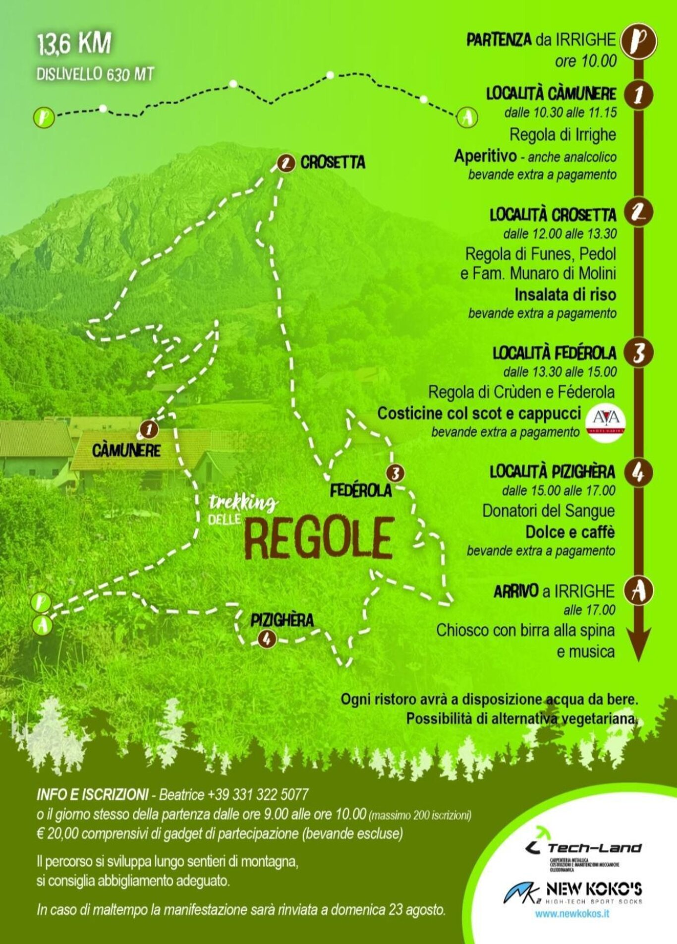 Trekking nei boschi antichi dell'Alpago
