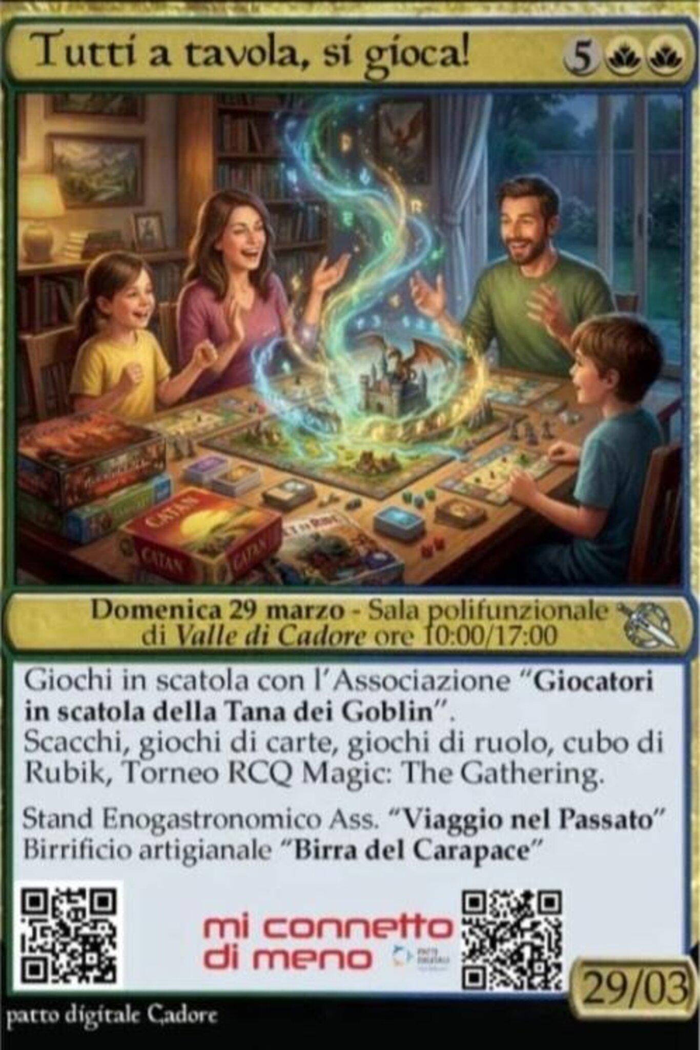 Tutti a tavola, si gioca!