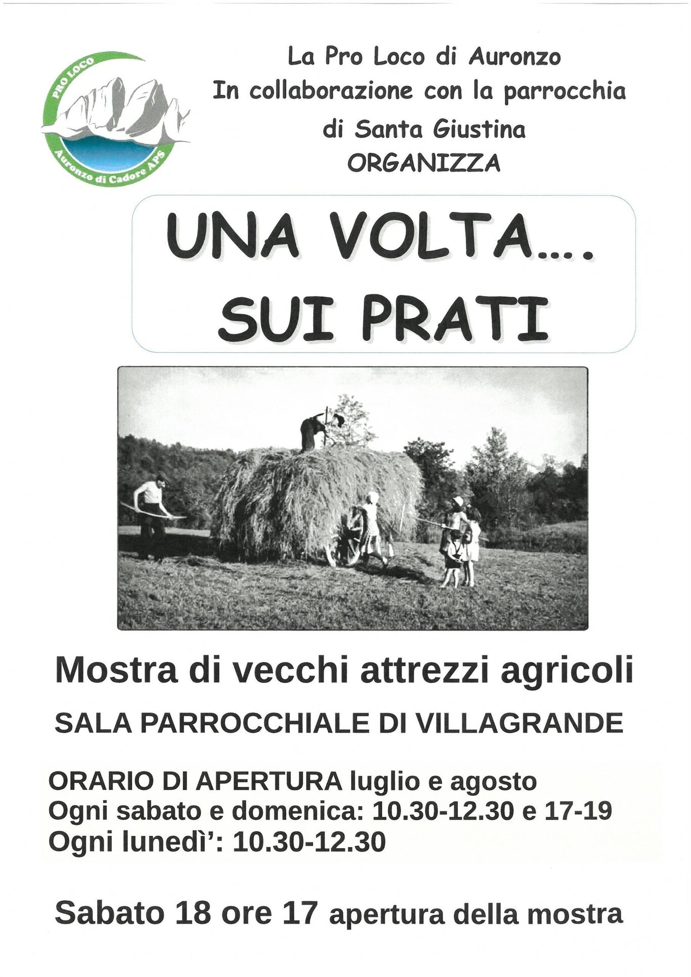 Una volta...sui prati