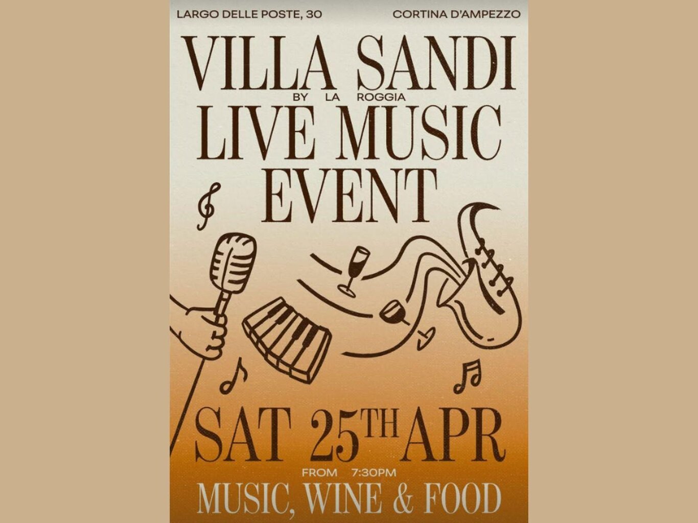 Villa Sandi Live Music Experience