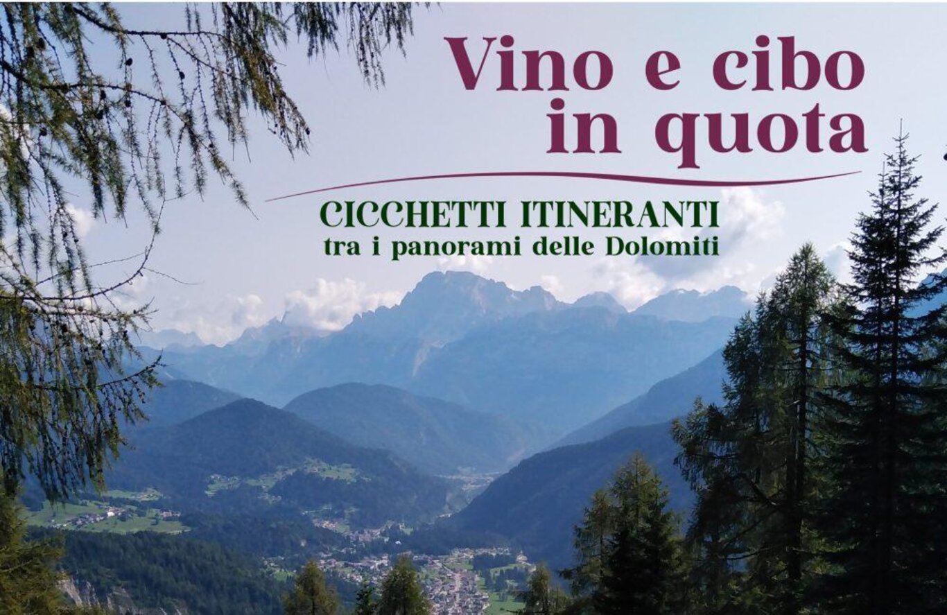 Vino e cibo in quota